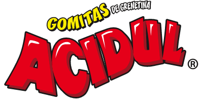 Gomitas de grenetina Acidul con textura suave y deliciosas