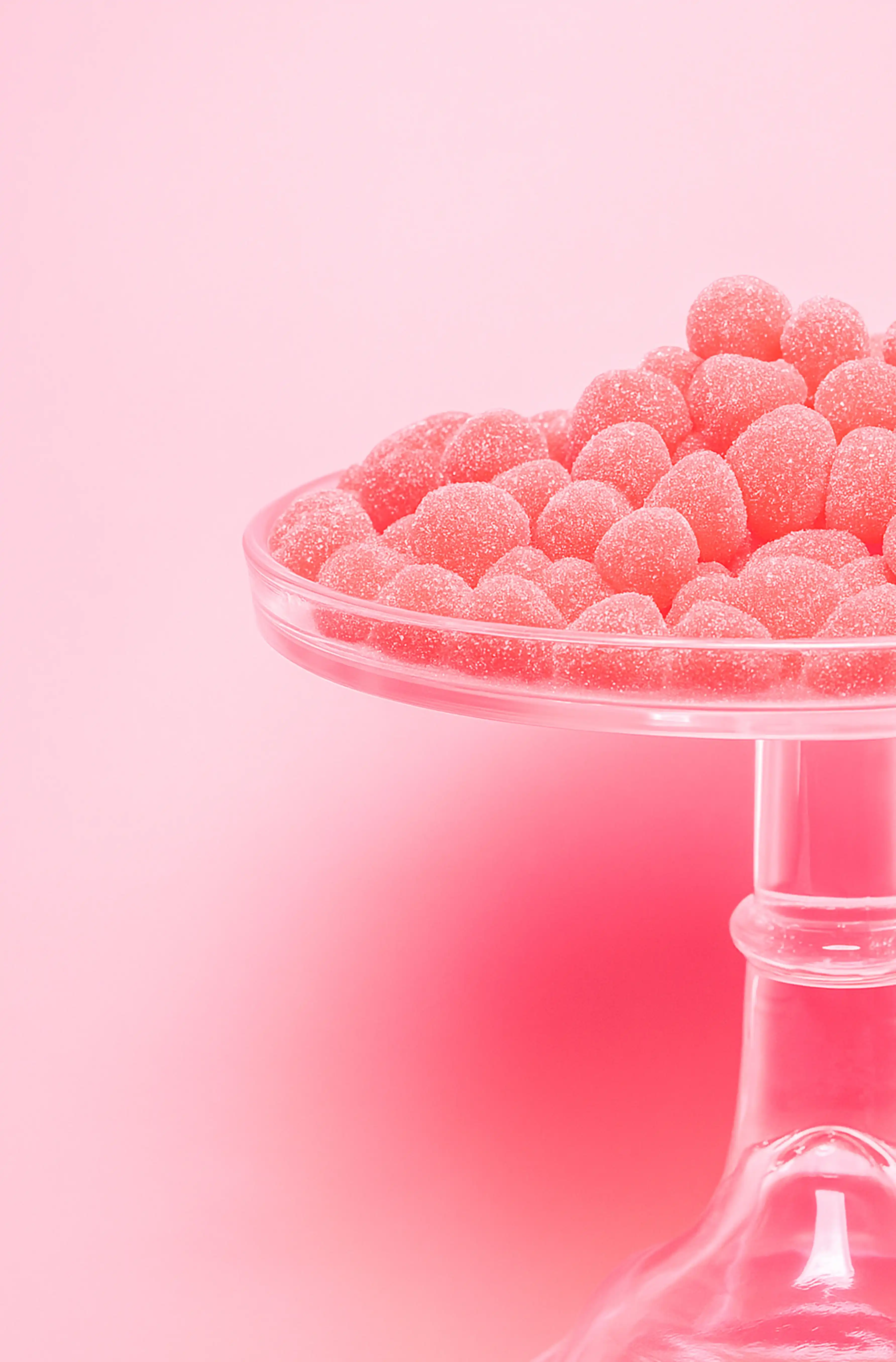 Copa con gomitas gourmet de toronja Acidul, sabor ácido y refrescante